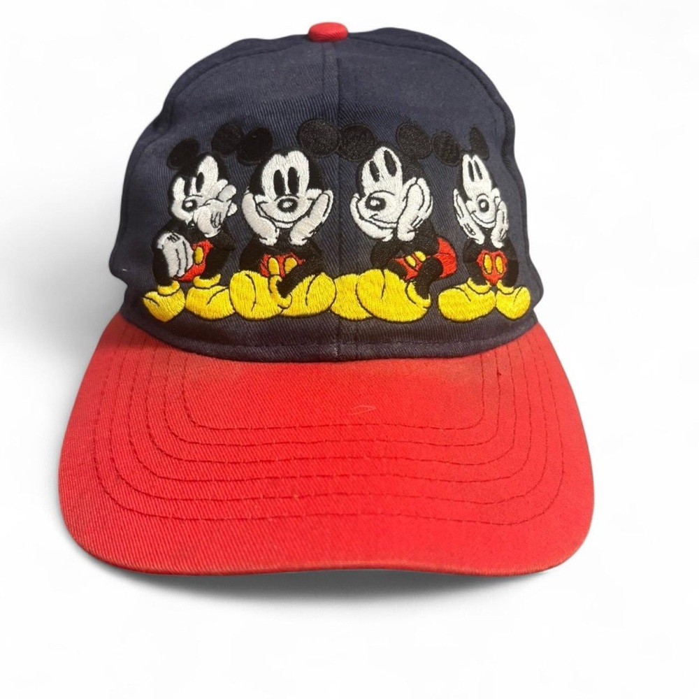 Retro 1991 Mickey Mouse Embroidered Cap